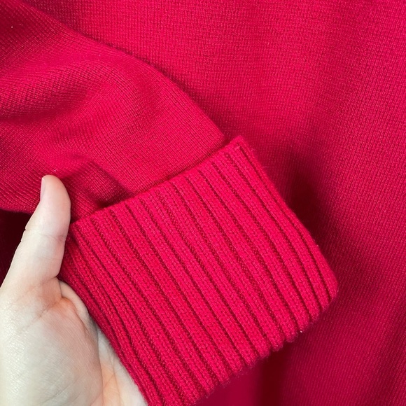 EUC CHICO'S Red Rib Cuff Sleeve Sweater
Dress size XL - Picture 5 of 9
